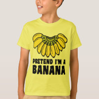 Tu so, als wäre ich ein Bananenfaulpelz-Kostüm