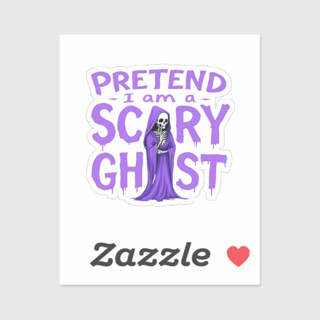 Tu so, als wäre ich ein Beängstigender Geist - Son Aufkleber (Blatt)