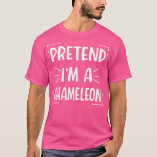 Tu so, als wäre ich ein Chameleon Funny Halloween  T-Shirt