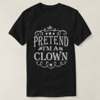Tu so, als wäre ich ein Clown, leicht zu leuchten