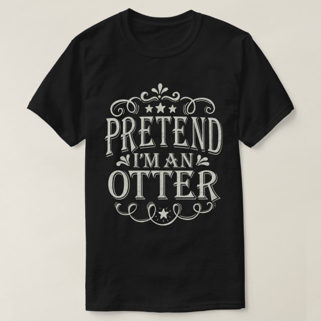 Tu so, als wäre ich ein etwas leichteres Halloween T-Shirt (Design vorne)