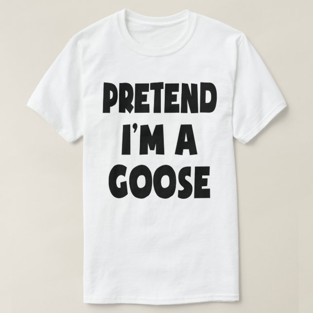 Tu so, als wäre ich ein Gänsehaut-leicht Halloween T-Shirt (Design vorne)