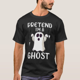 Tu so, als wäre ich ein Gespenst-Lazy-Halloween-Ko T-Shirt