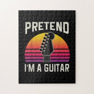 Tu so, als wäre ich ein Guitar Funny Costume Gesch