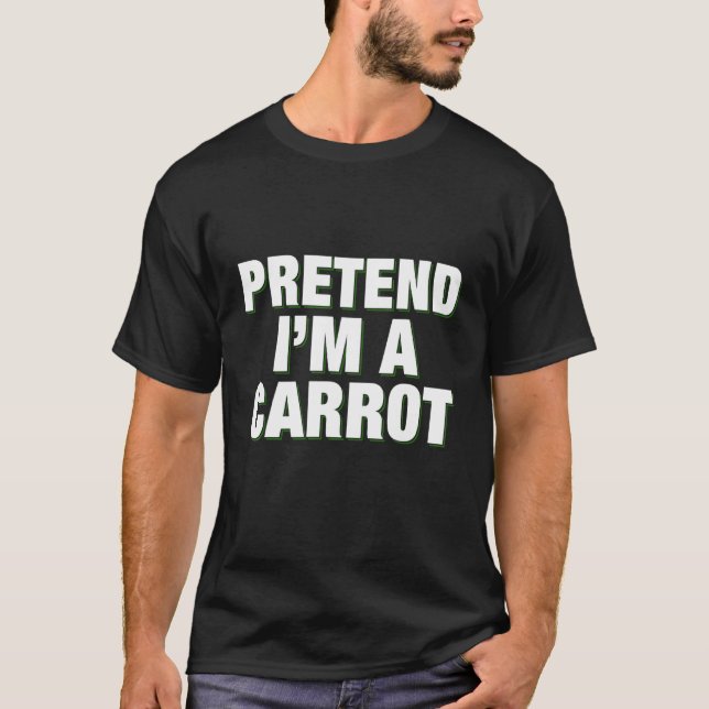 Tu so, als wäre ich ein Karro-Adult-KostümHallowee T-Shirt (Vorderseite)