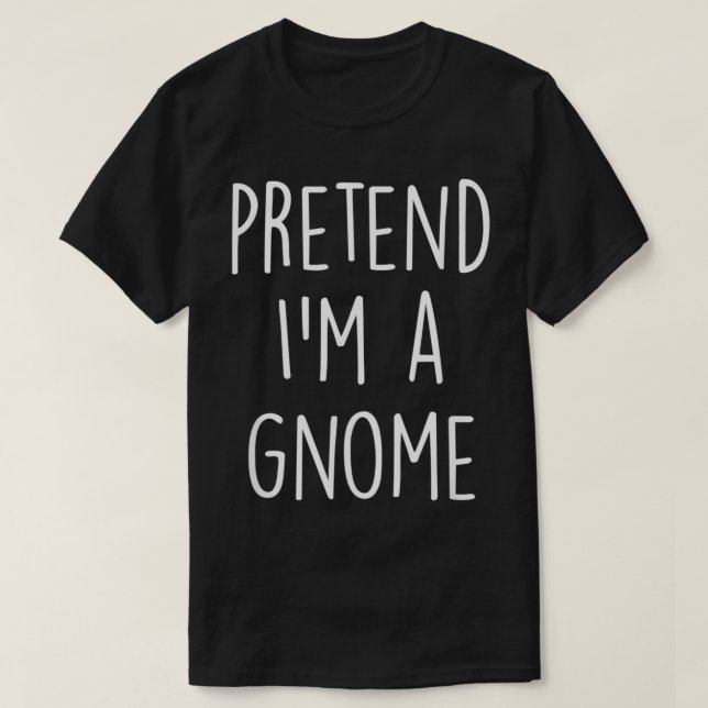 Tu so, als wäre ich ein lustiges Halloween-Party a T-Shirt (Design vorne)