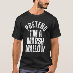 Tu so, als wäre ich ein Marshmallow Lazy Halloween T-Shirt