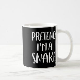 Tu so, als wäre ich ein Schlange-Lazy-Halloween-Ko Kaffeetasse