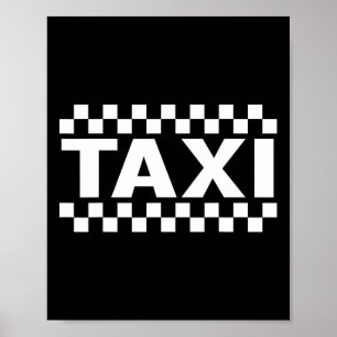 Tu so, als wäre ich ein Taxi Halloween-Kostümtreib Poster