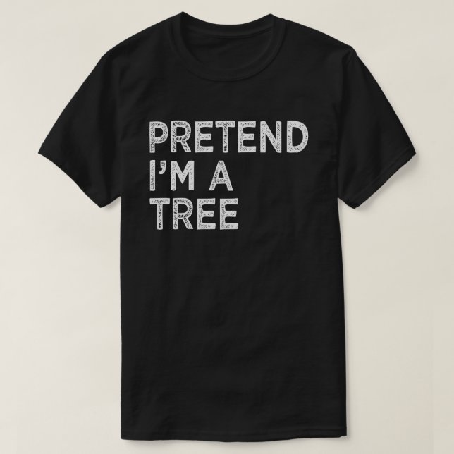 Tu so, als wäre ich ein tolles Halloween-Kostümges T-Shirt (Design vorne)
