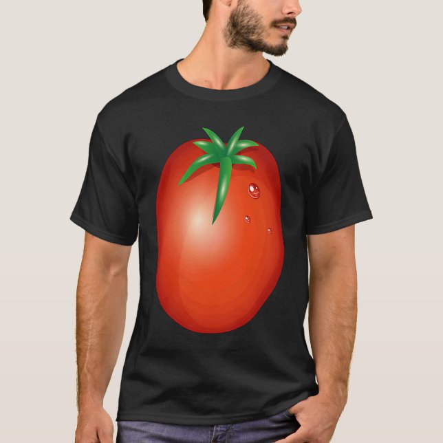 Tu so, als wäre ich ein Tomatenschnittenkostüm Tom T-Shirt (Vorderseite)