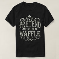 Tu so, als wäre ich ein Waffel, ein leicht leuchte
