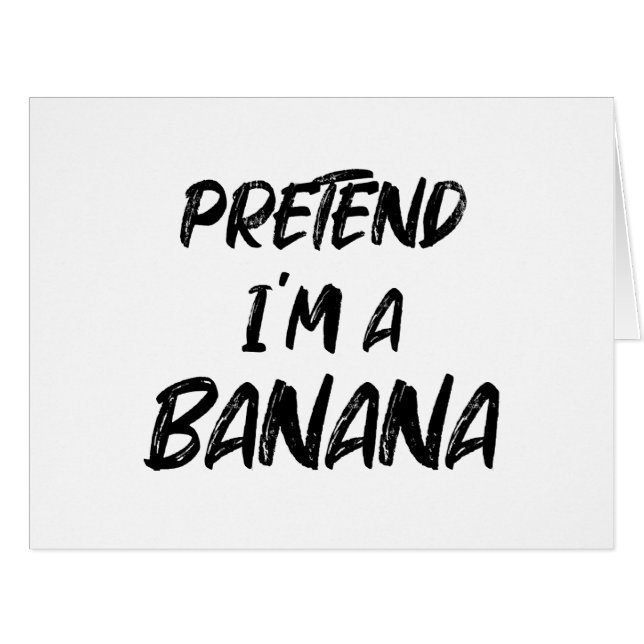 Tu so, als wäre ich eine Banane (Vorderseite (Horizontal))