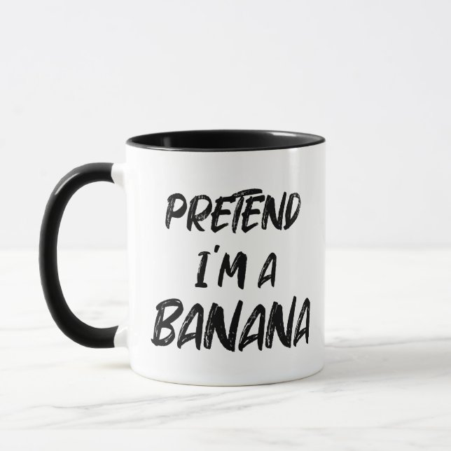 Tu so, als wäre ich eine Banane Tasse (Links)