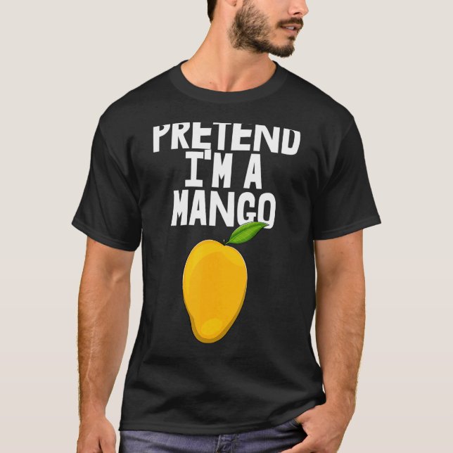 Tu so, als wäre ich eine Mango Dabbing Funny Mango T-Shirt (Vorderseite)