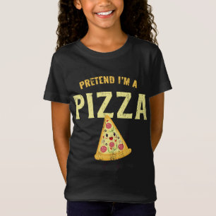 Tu so, als wäre ich eine Pizza, ein lustiges Hallo T-Shirt