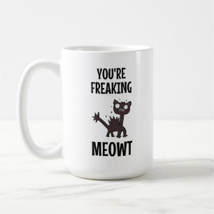 Tu te fous de la Mug de café Meowt