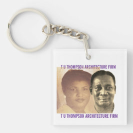 TU THOMPSON. ARCH FIRM. Acryl-Schlüsselanhänger Schlüsselanhänger