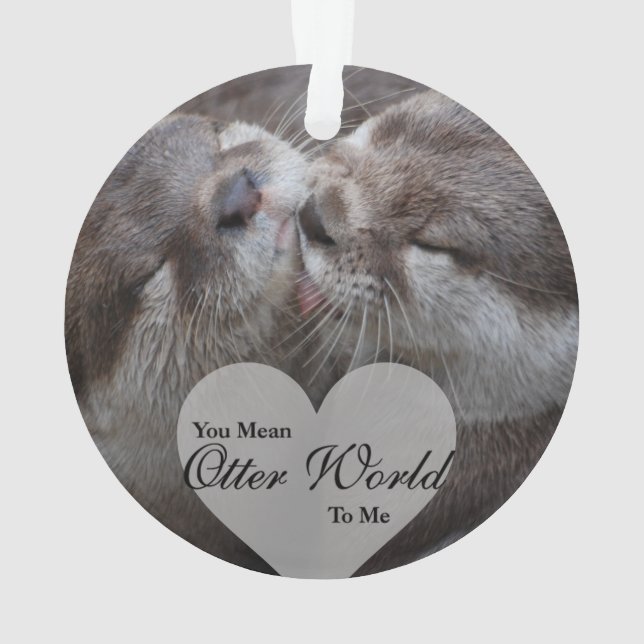 Tu Veux Dire Qu'Un Monde D'Otter Pour Moi Otters A (dos)