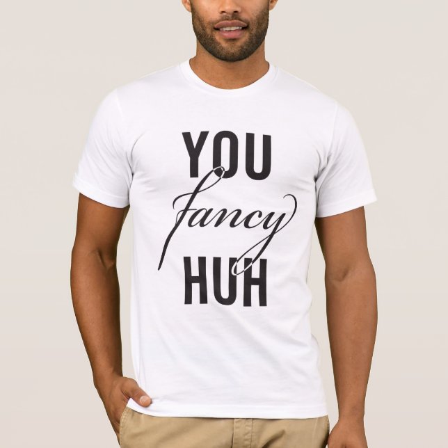Tu Veux, Hein ? T-shirt de plaisanterie (noir) (Devant)