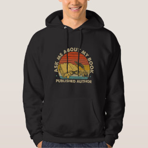 Tu Vintage Frag Mich Nach Meinem Buch Veröffentlic Hoodie