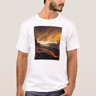 Tu, was deine Seele mit Feuer erfüllt T-Shirt