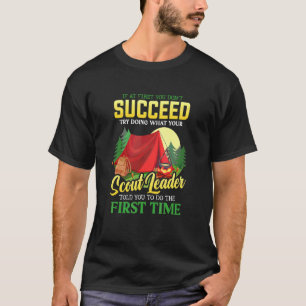 Tu, was der Pfadfinder dir gesagt hat, Forest Camp T-Shirt