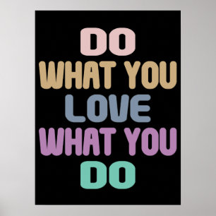 Tu, was du in Liebe tust - Motivierend Angebot Poster