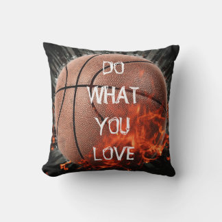 Tu, was du Liebe hast - Basketball Kissen