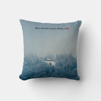 Tu, was du willst - Motivierend Throw Kissen