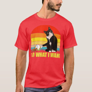 Tu, was ich Gewollt Tuedo Cat Kaffeetasse Funny T-Shirt