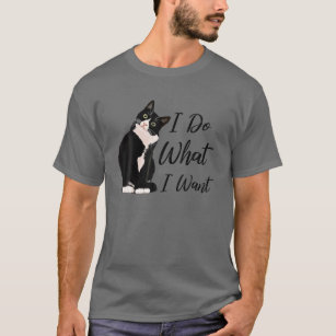 Tu, was ich Tuxedo Cat Mama Niedlich Funny Graphic T-Shirt