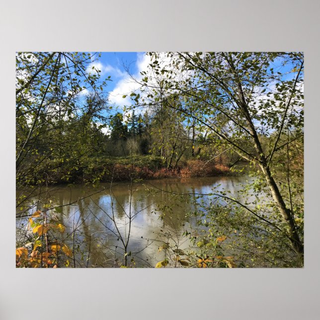 Tualatin-Fluss, Oregon Poster (Vorne)
