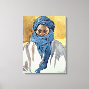 Tuareg-Stammesangehöriger Timbuctoo 1991 Leinwanddruck