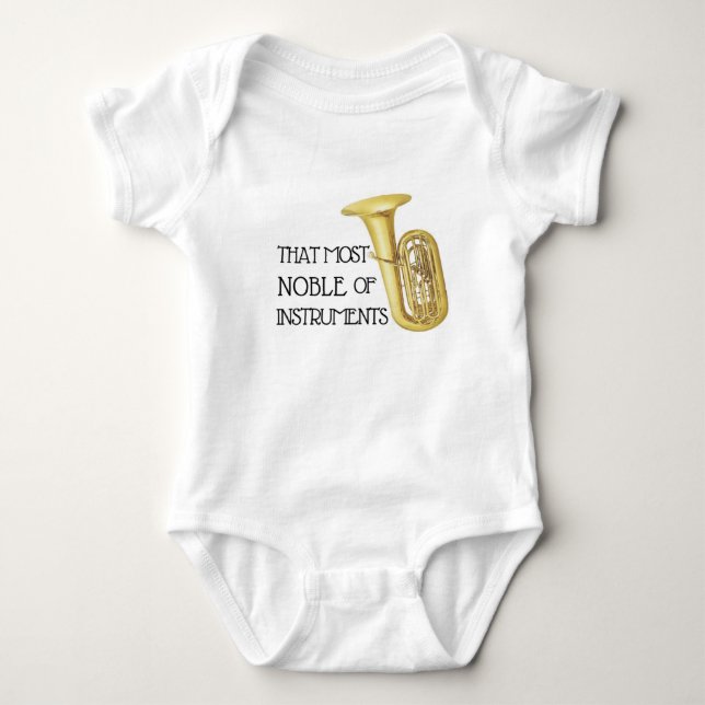 Tuba Baby Bodysuit Strampler (Vorderseite)