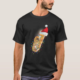 Tuba Christmas Geschenke Funny Marching Band Barit T-Shirt