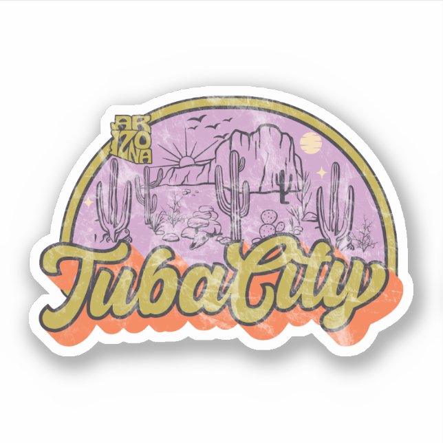 Tuba City, Arizona Aufkleber (Vorderseite)