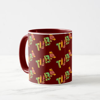 Tuba Cracked Text Tasse