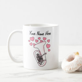 Tuba Custom Wedding Tasse Tubaist Brass Musiker