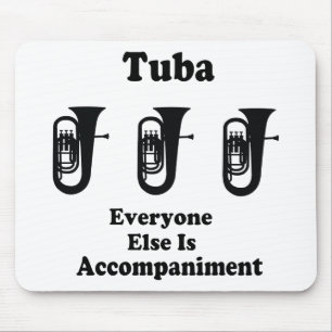 Tuba-Geschenk Mousepad