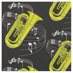 Tuba-Gewebe-Dunkelheit Stoff