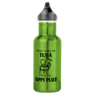 Tuba Happy Place Edelstahlflasche