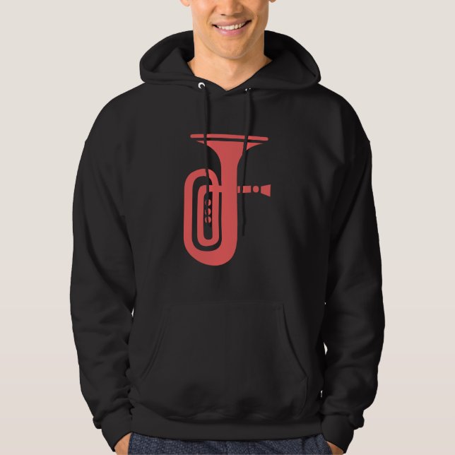 Tuba Hoodie (Vorderseite)