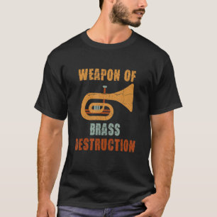 Tuba-Instrument Tuba King Musikfest Tuba-Mundstück T-Shirt