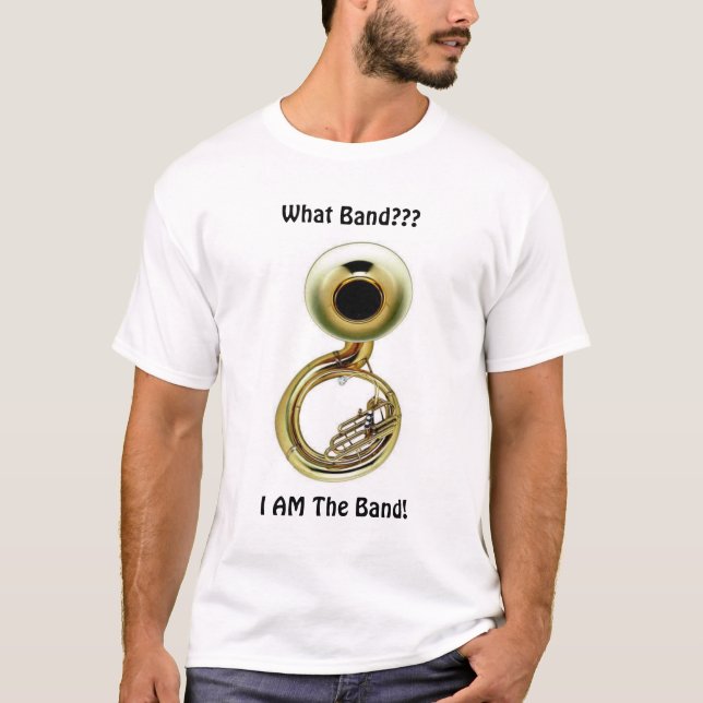 Tuba ist das Band T-Shirt (Vorderseite)