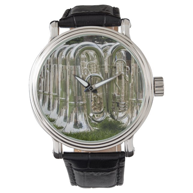 Tuba Lover's Watch Armbanduhr (Vorderseite)