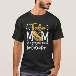 Tuba-Mom Definition Tubist-Mutter eines Tuba-Spiel T-Shirt