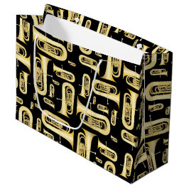 Tuba Musician Band Teacher Large Cadeau Sac