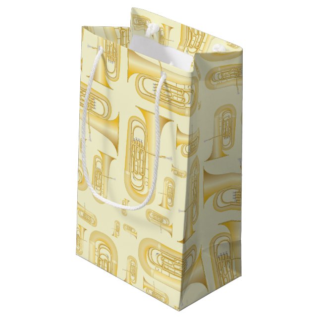Tuba Musician Band Teacher Medium Cadeau Sac (Dos Angle)