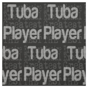 Tuba Player Extraordinaire Stoff